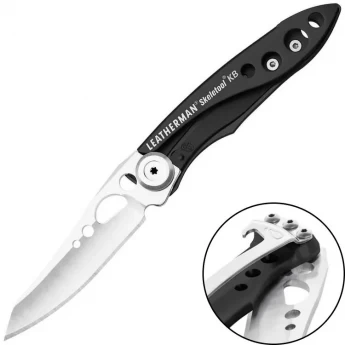 Многофункциональный нож LEATHERMAN SKELETOOL KB BLACK&SILVER 833175