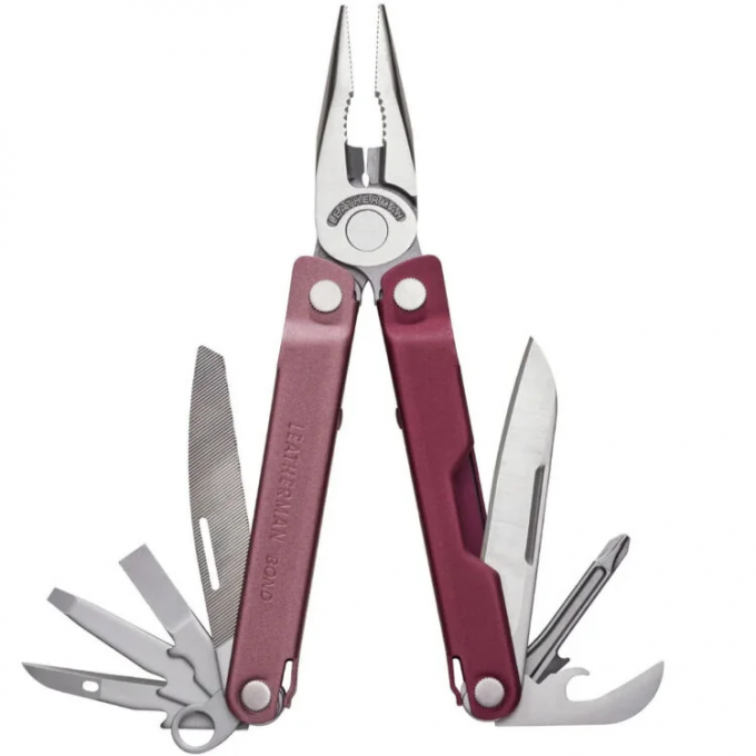 Мультитул LEATHERMAN BOND HEATHERED CRANBERRY 833311