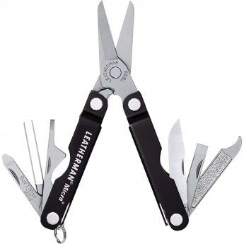 Мультитул LEATHERMAN MICRA BLACK 64320181N