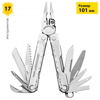 Мультитул LEATHERMAN REBAR 831547 с нейлоновым чехлом