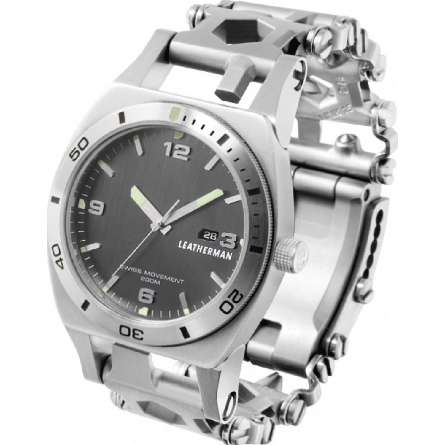 LEATHERMAN TREAD TEMPO STEEL 832421. Купить Часы на Официальном Сайте ...