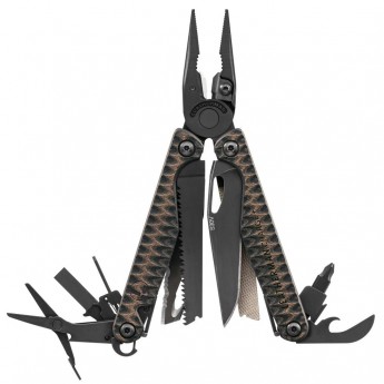 Мультитул LEATHERMAN CHARGE PLUS G10 EARTH СЕРО-КОРИЧНЕВЫЙ 832915 с нейлоновым чехлом