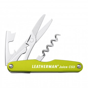 Мультитул LEATHERMAN JUICE CS3 MOSS GREEN 832371