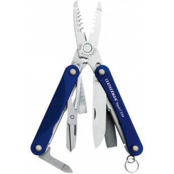 Мультитул LEATHERMAN SQUIRT ES4 BLUE 831240 в подарочной упаковке