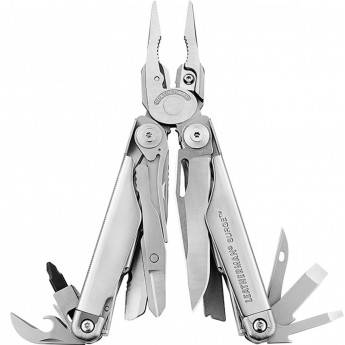 Мультитул LEATHERMAN SURGE GIFT 830169 с кожаным чехлом в подарочной упаковке